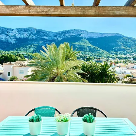 Apartment Hoteltype Penthouse 2 Beds, Parking, Wifi & Pool Stunning Views Denia