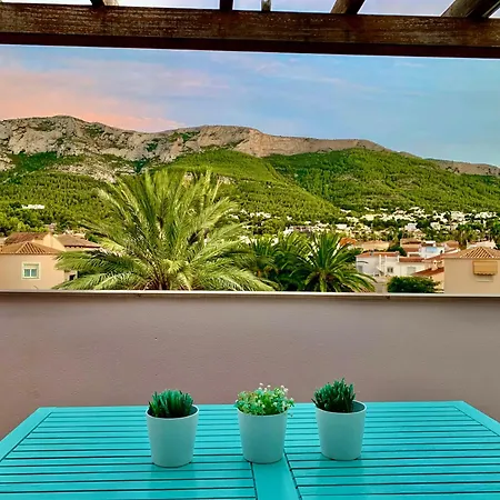 Apartment Hoteltype Penthouse 2 Beds, Parking, Wifi & Pool Stunning Views Denia
