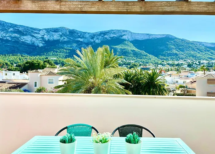 아파트 Hoteltype Penthouse 2 Beds, Parking, Wifi & Pool Stunning Views 데니아